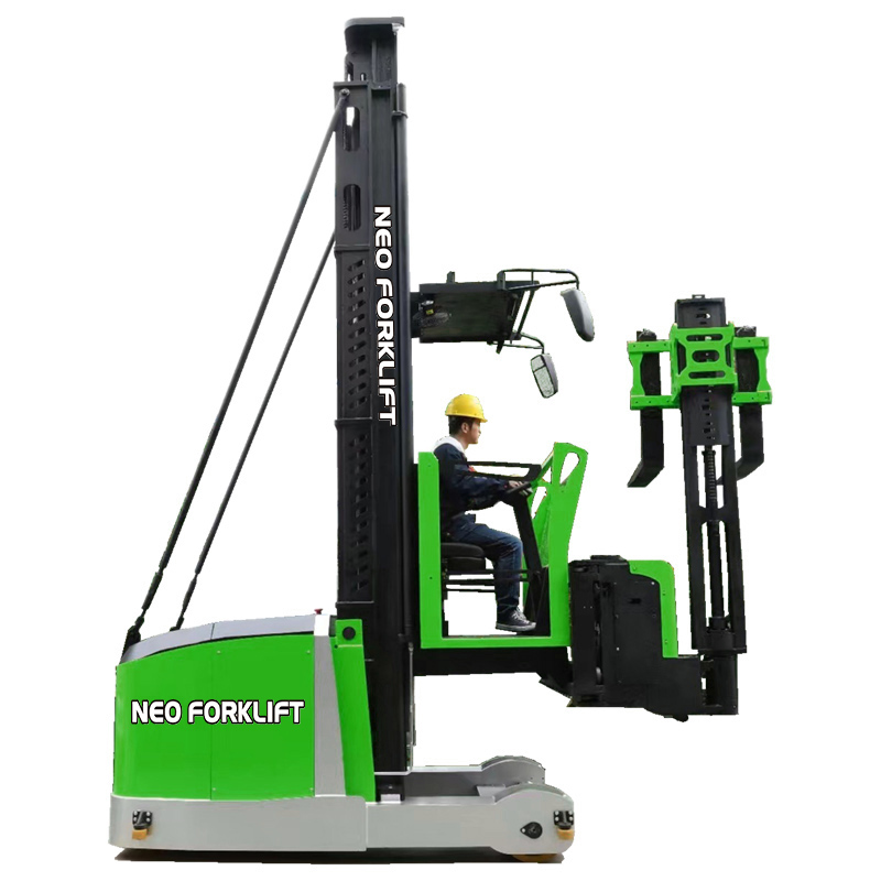 Man-up turret pallet stacker Manufacturer